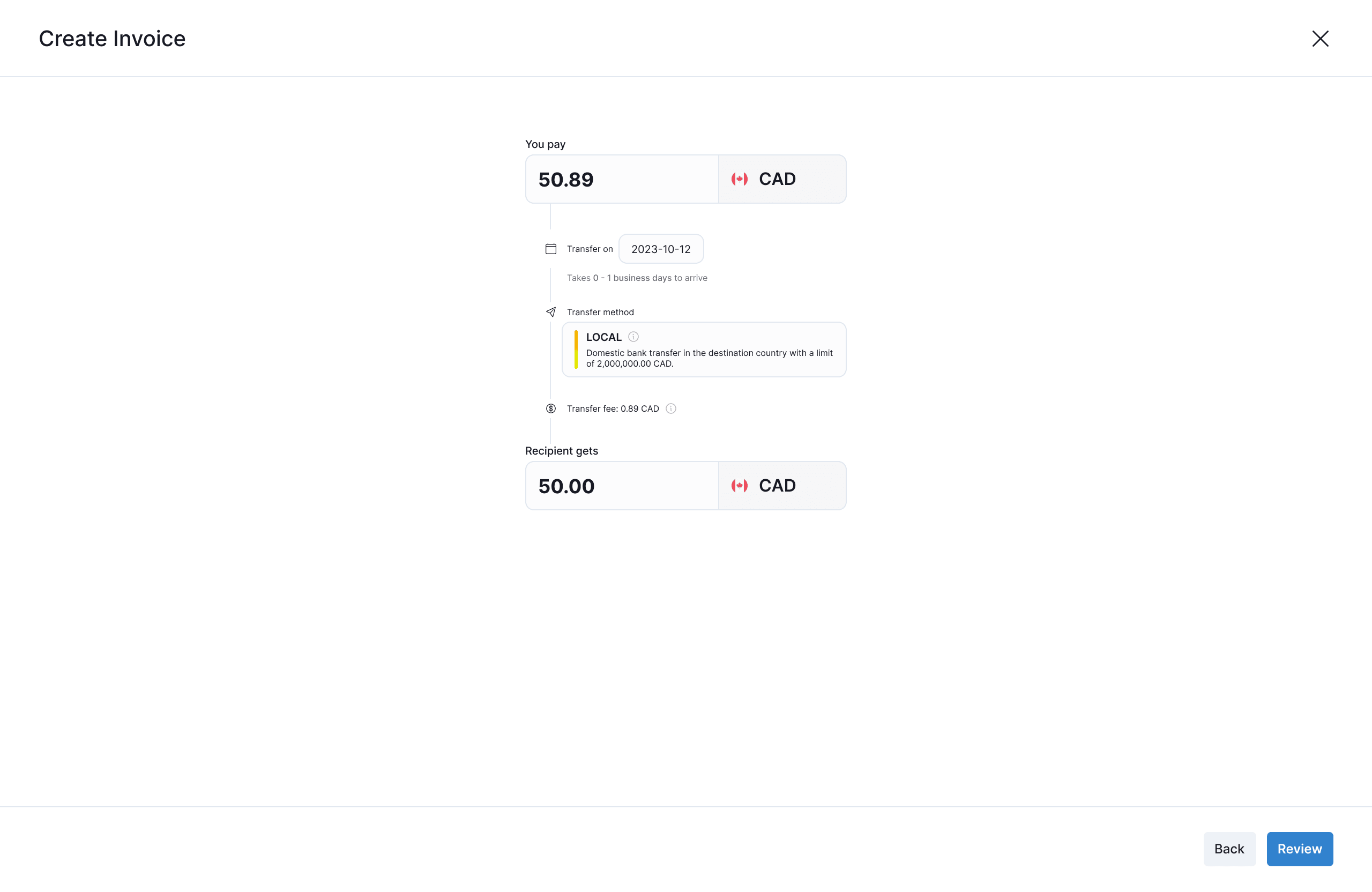 Midaflow Invoice Flow